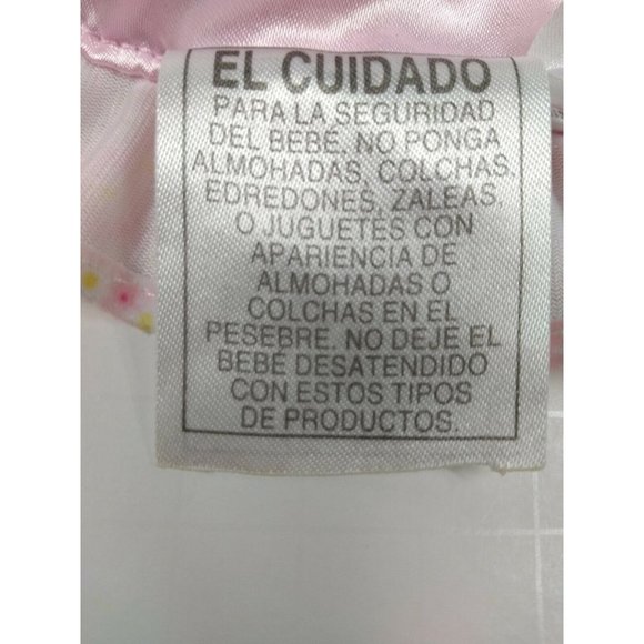 CARTERS BUNNY RABBIT Rattle Security Blanket Pink Little Princess 15" - Picture 8 of 11